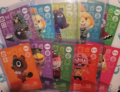 Animal Crossings Amiibo Cards Series 4 (choose card)