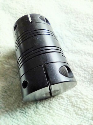 Tachometer Encoder Coupling, 1.25'' OD x 2.0'' Long, PY APY Tachs 5/8 x 5/16 bores