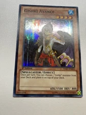 Yugioh Gishki Avance 1st Edition Super Rare HA07-EN003 MP