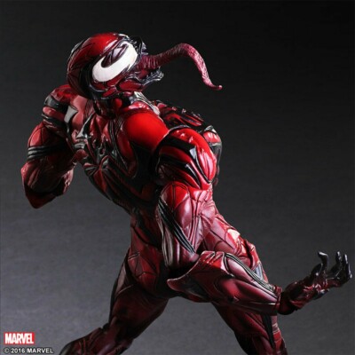 Square Enix Marvel Spiderman Venom Variant (Carnage) Play Arts Kai