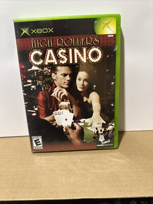 High Rollers Casino (Microsoft Xbox, 2004) Fast Free Shipping Mint CIB
