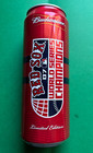 BUDWEISER BUD BEER BOSTON RED SOX BASEBALL '07 WORLD SERIES CHAMPS 24oz BEER CAN — photo 1