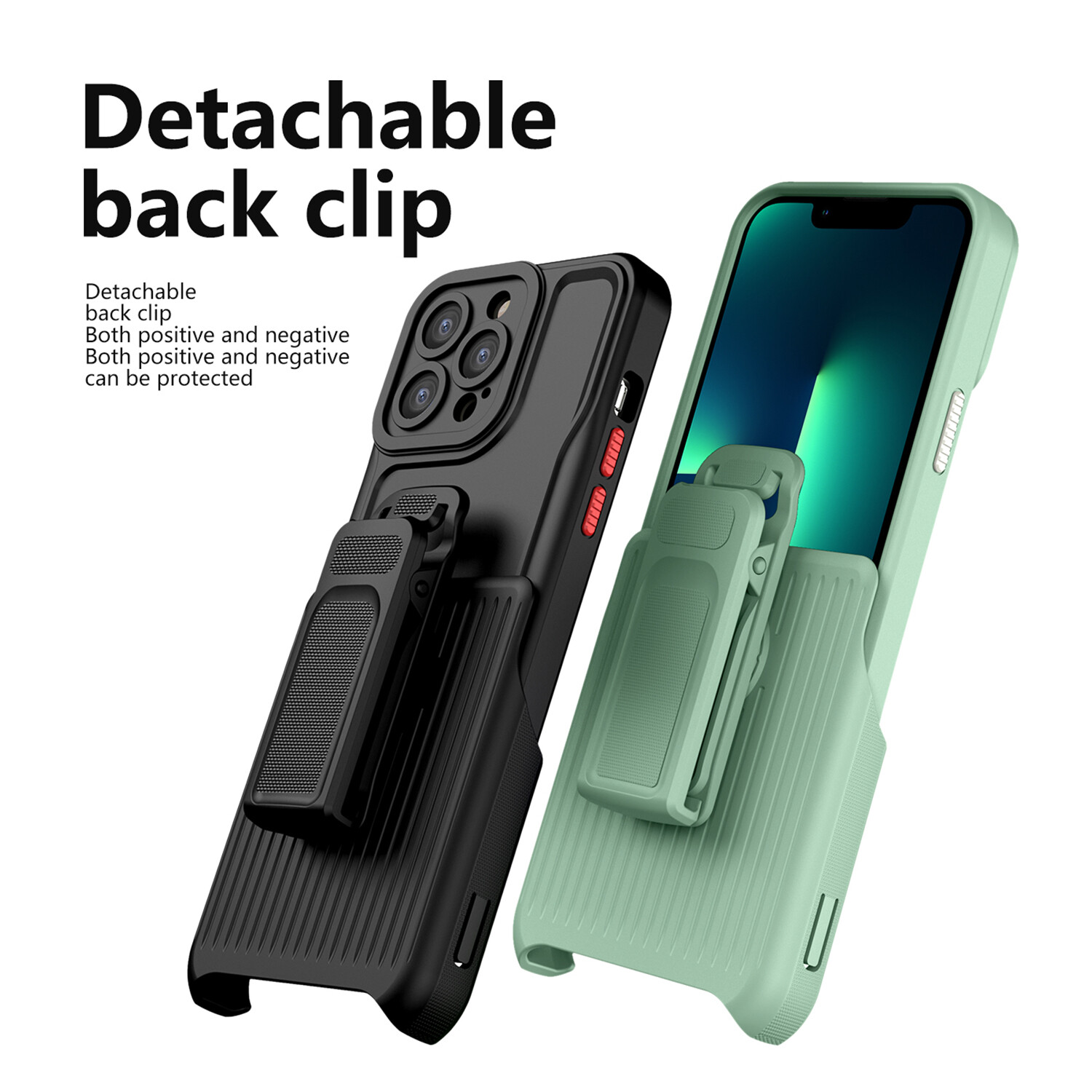 For iPhone 15 14 Pro Max 13 12 11 XR 7 8 Plus Case Rugged Shockproof Phone Cover - Picture 4 of 23
