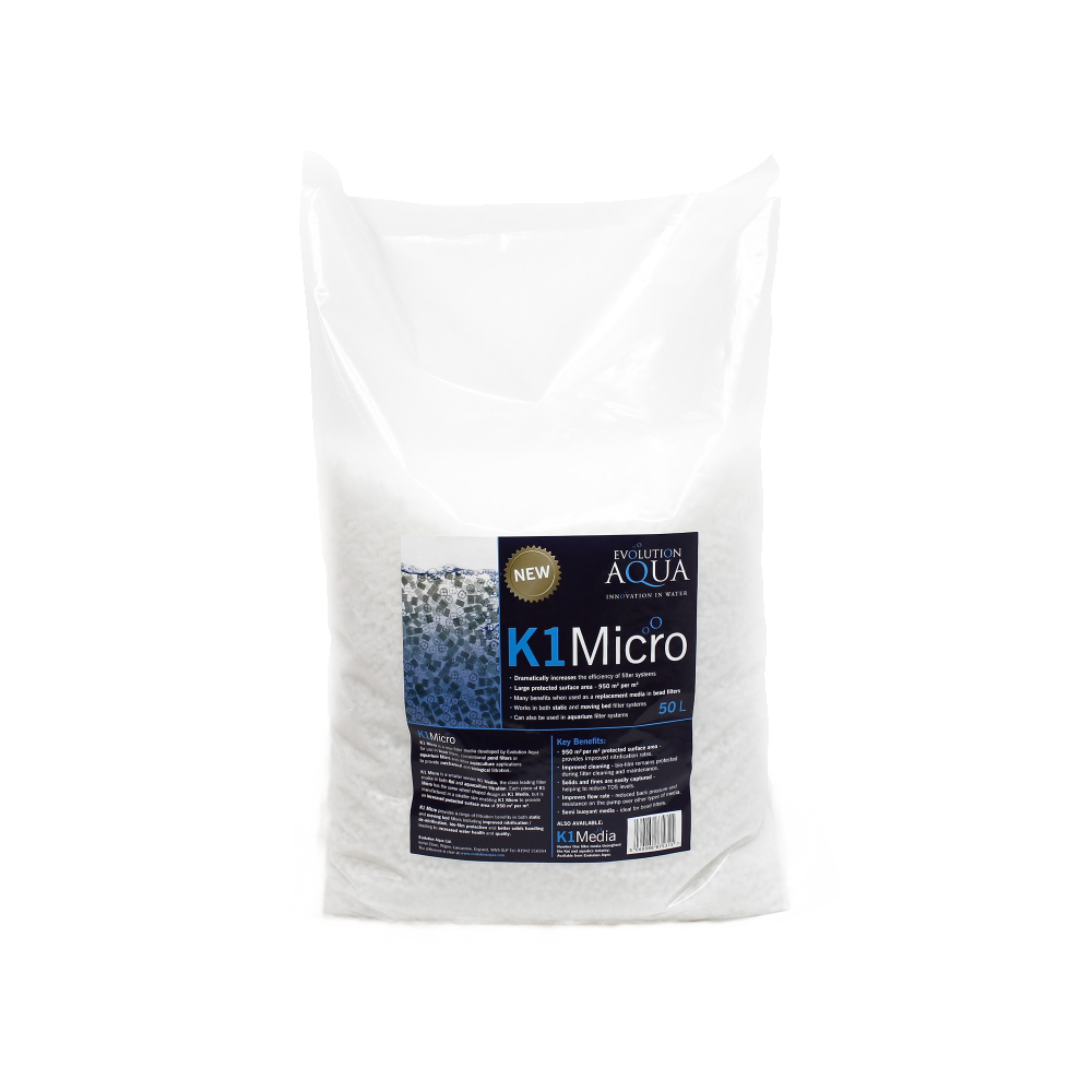K1 Micro Filtermedien 1 Liter Koi Filter Süßwasser Meerwasser Teich