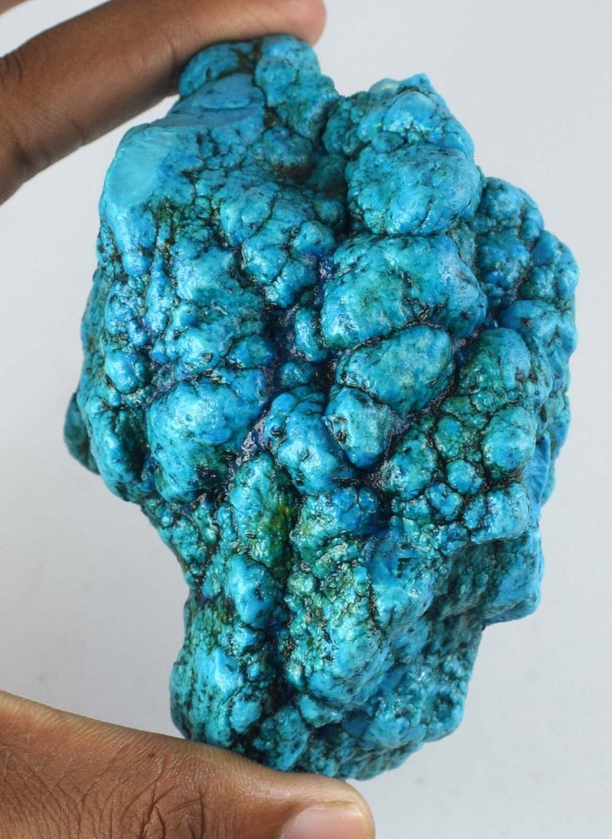 Natural Arizona 1873 Ct/99 mm Blue Turquoise Gemstone Rough