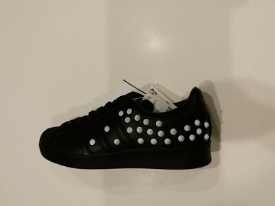 56 Adidas Superstar Studded Spikes Black Shoes FV3343 Wmns SZ 8 | eBay