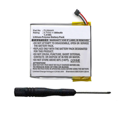380mAh TL284443 Battery Replacement for Nest Learning Thermostat 2nd Generation