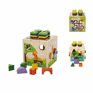 wooden activity cube big w
