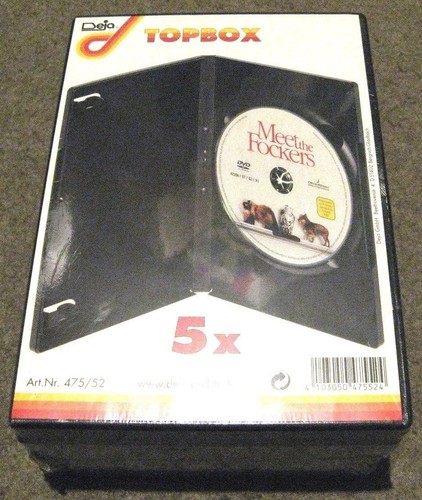 5 pochettes DVD/CD neuves vides soudées d'origine A490