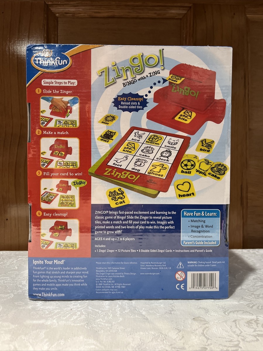 Ravensburger Zingo Bingo - Gioco Educativo Per Bambini Dai 4 Anni
