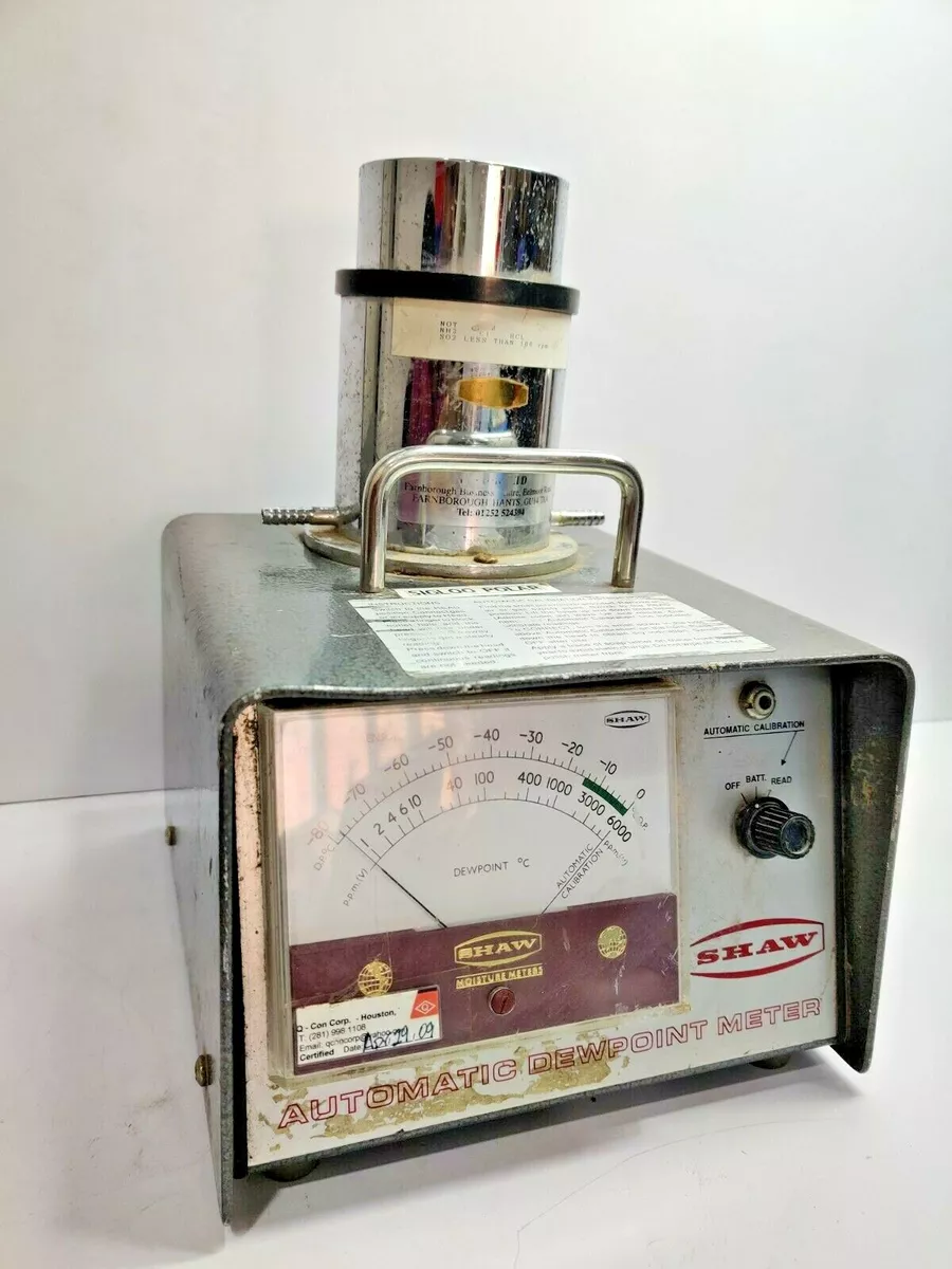 Shaw Automatic Dewpoint Meter SADP eBay