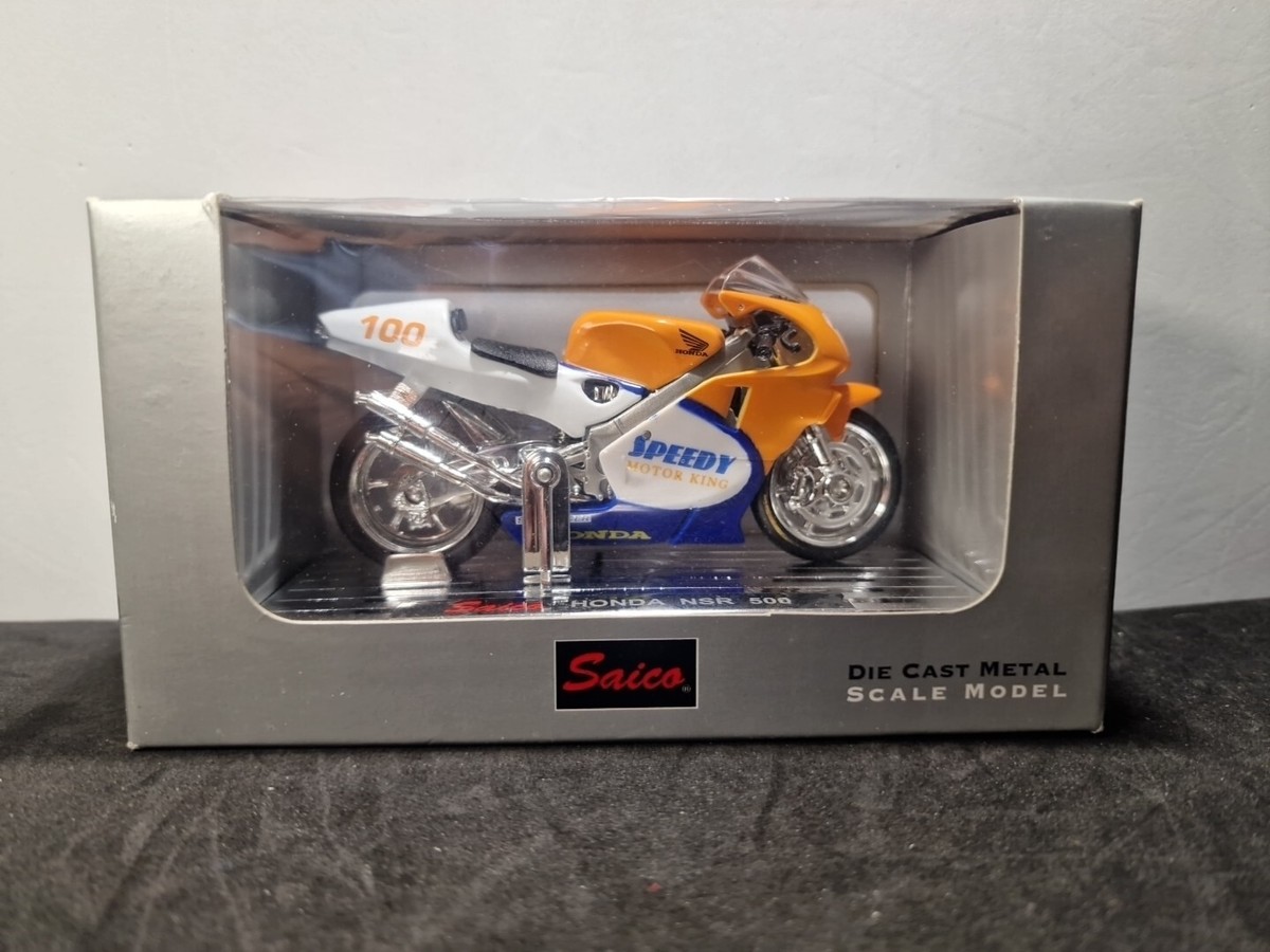 Saico HONDA PONS NSR 500 1/18 スケールモデル SAICO HONDA NSR 500 MOTORCYCLE SCALE 1:18 DIE-CAST