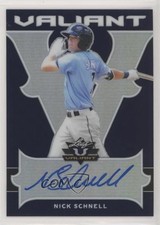 2018 Leaf Valiant Navy 21/25 Nick Schnell #BA-NS1 Auto fm0