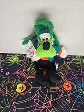 Disney Store Goofenstein Goofy Bean Bag Plush Vintage 90  s Toy Frankenstein NWT