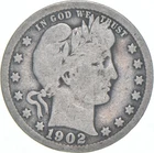 1902 Barber Quarter Average Circ *1280