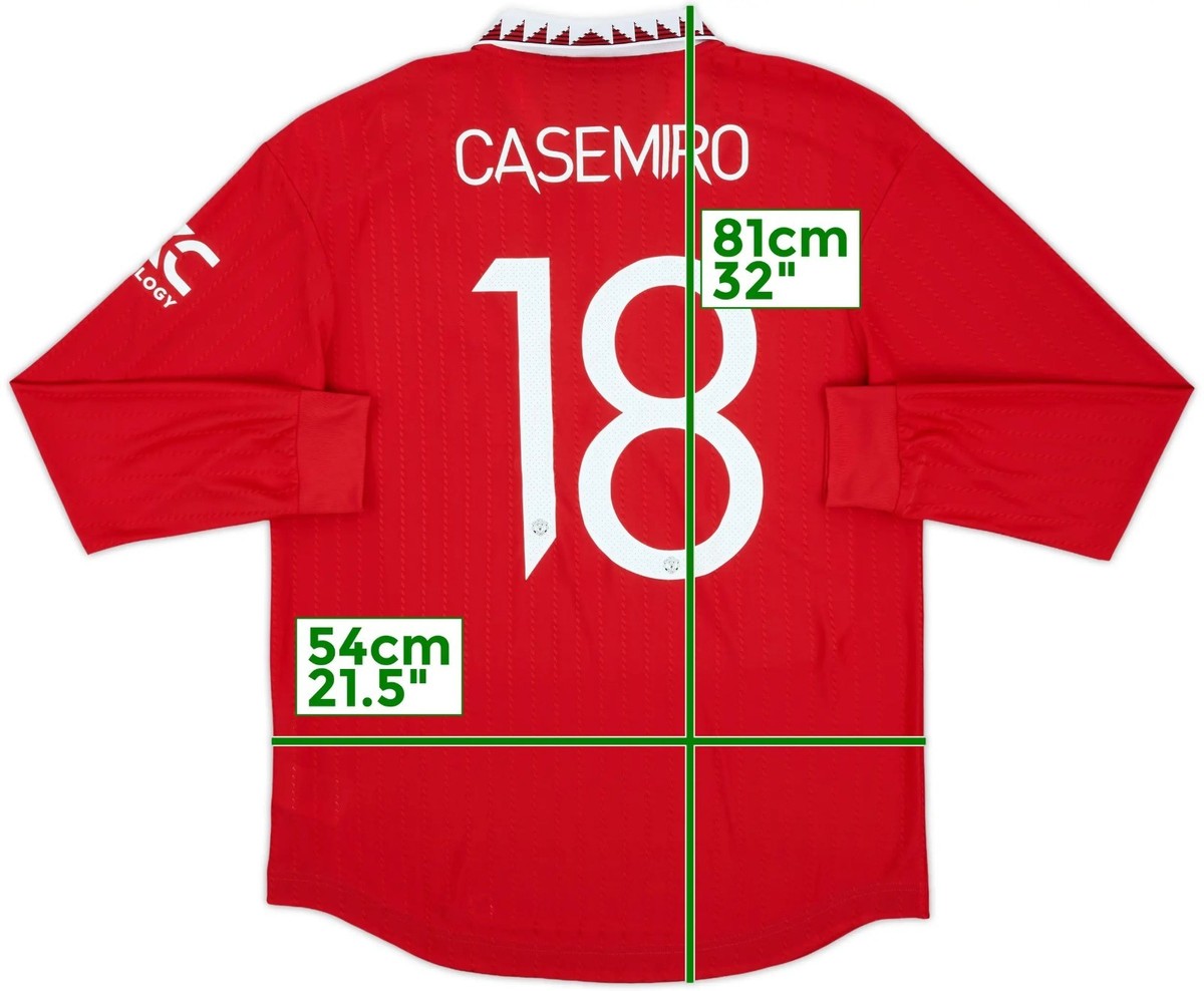 Manchester United 22/23 Home Authentic Player Spec Long Sleeve