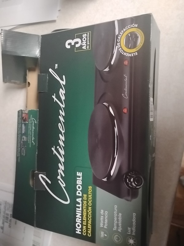 Continental Electric Double Burner Model CE Bu149  