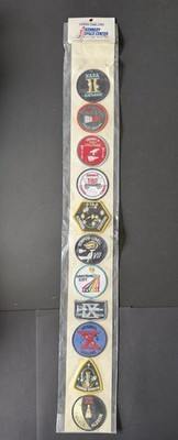 Vintage Kennedy Space Center Gemini Embleme Patches - Set 11 NASA USA - versiegelt