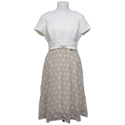 Luxe by Seraphine, Kleid, Größe: 36, Weiß/Beige #pMB