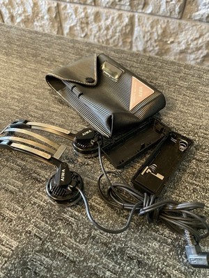 Vintage aiwa Stereo Headset + Headset Zubehör, sehr selten ￼