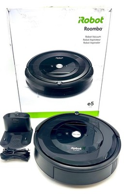 iRobot Roomba e5 Black Robotic Vacuum Cleaner for sale online | eBay
