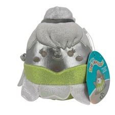 Squishmallows Tinker Bell Plush Green Silver Sparkle Disney 100 Stuffed 6 Inch