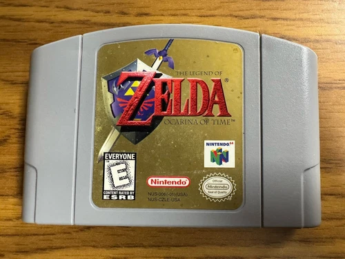 The Legend of Zelda: Ocarina of Time (Nintendo 64, 1998) N64 Authentic Tested