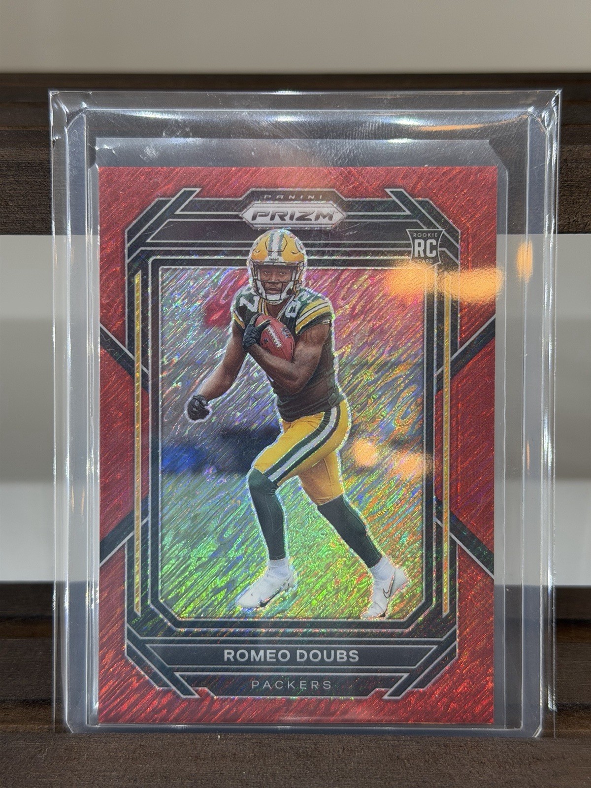 2022 Prizm #337 Romeo Doubs Red Shimmer /35