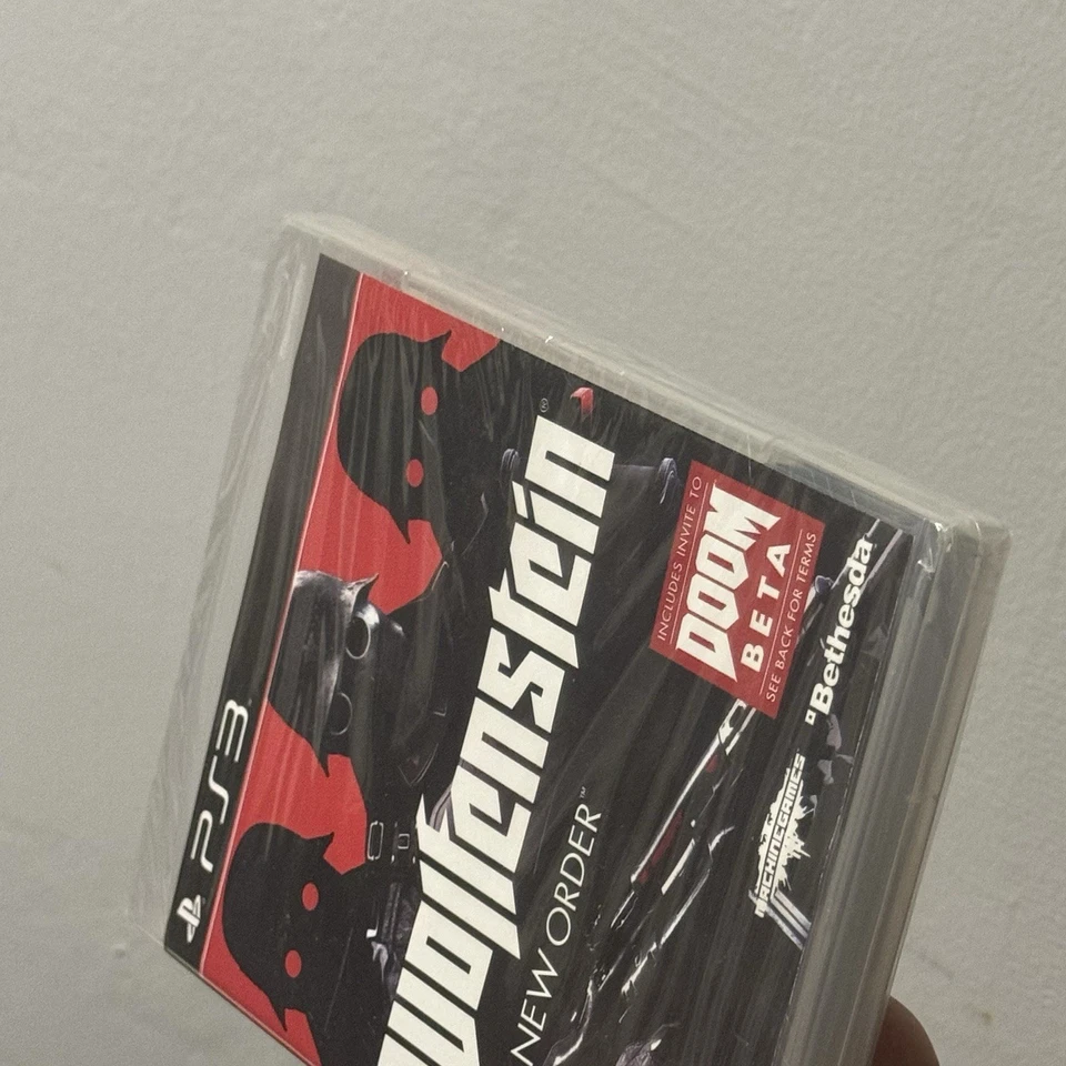 Sealed New In Box Wolfenstein the New Order PS3 Complete CIB Never Opened - Image 2 of 4