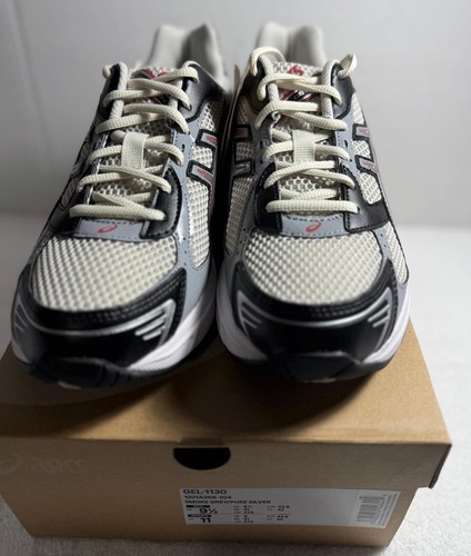 ASICS SOCIAL STATUS EXCLUSIVE GEL-1130 "SMOKE GREY/PURE SILVER" Size 9.5 - |NWB - Picture 3 of 10