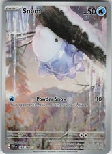 Pokemon Snom 168/162 Temporal Forces Illustration Rare NM on eBay