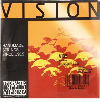 Thomastik-Infeld VI05 Vision Violin C String - 4/4 Size Silver-wound