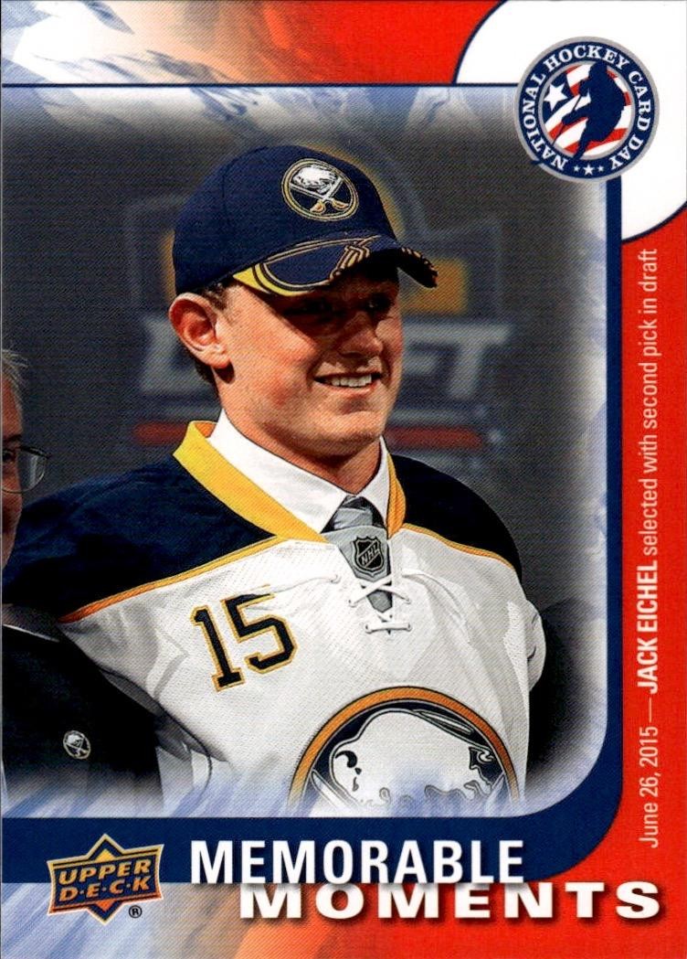 2016 Upper Deck National Hockey Card Day USA #USA16 Jack Eichel