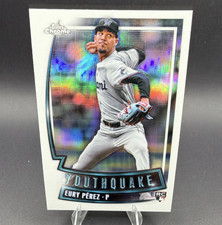 Eury Perez Rookie Card!!!Topps Chrome Update Youthquake Rookie #YQ-96