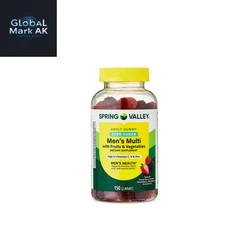 Spring Valley Men's Multivitamin Gummies 150 Ct | Zero Sugar Daily Support