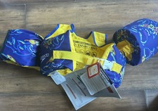 Speedo Splash Jammer Shark Life Vest Jacket Kids 33-55 Lbs Brand New