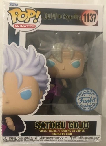 Funko Pop! Satoru Gojo - Jujutsu Kaisen Hollow Purple Anime Figure Toy #1137