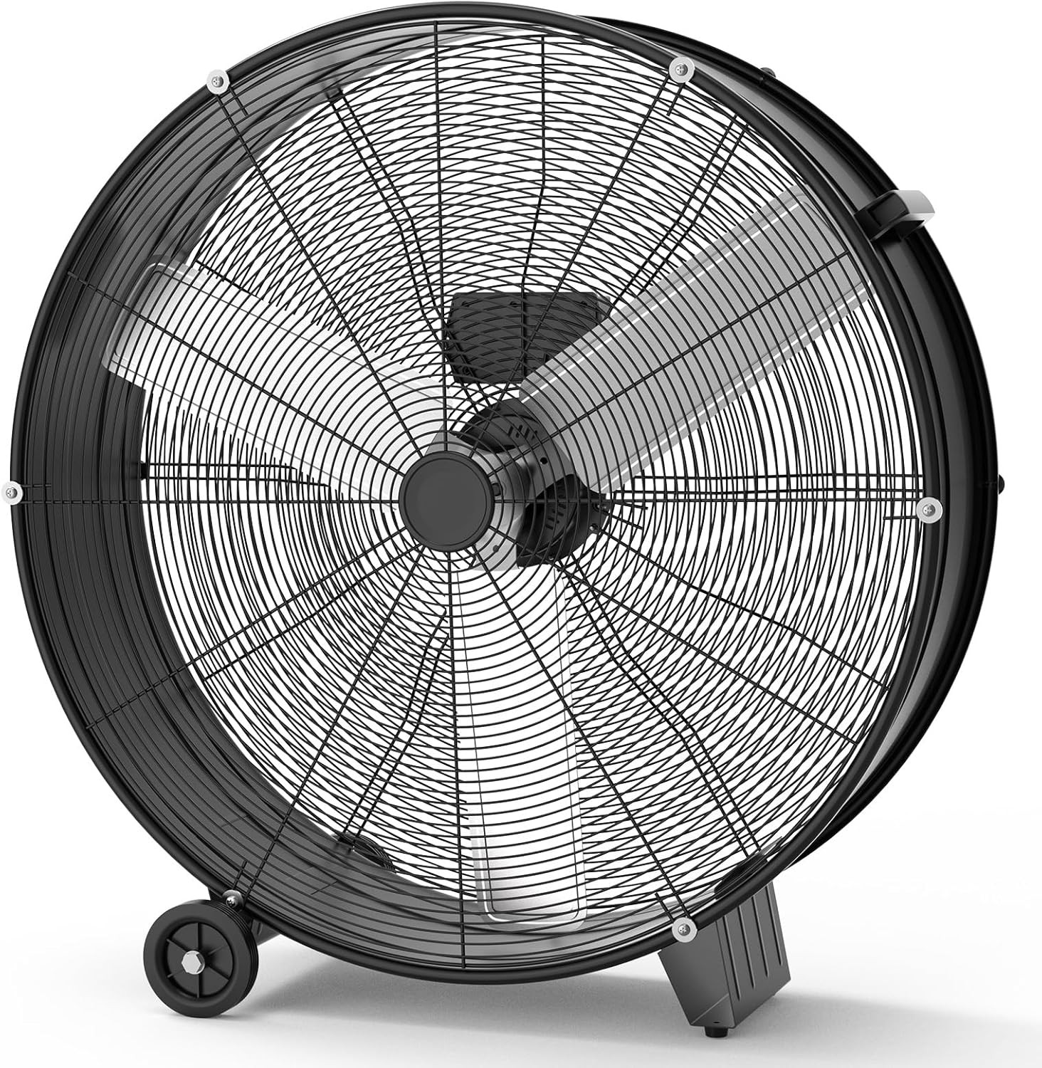 30-Inch High Velocity Industrial Drum Fan, 3-Speed Heavy Duty