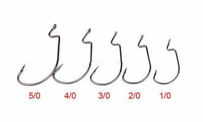100 Fishing Hooks Wholesale Carbon Steel Heavy Duty Ultra Sharp Barbed Hook G