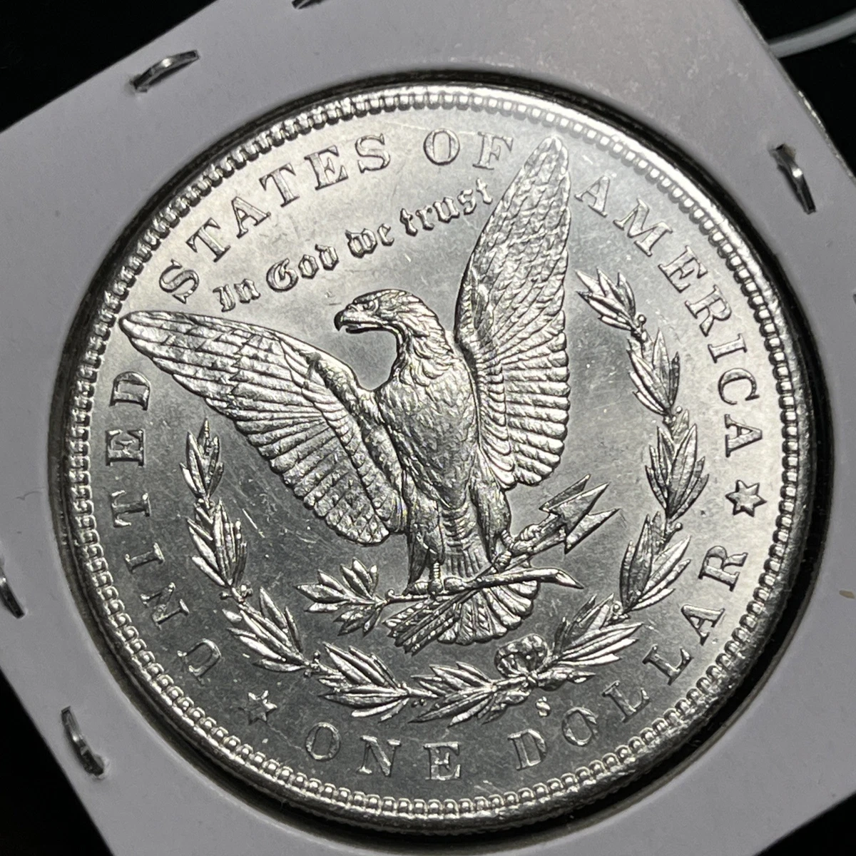 旧金山未经认证1898 年摩根美元硬币(1878-1921) | eBay