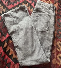 Vintage 70s Levis 646 White Tab Corduroy Flare Pants USA Light Blue 29x32