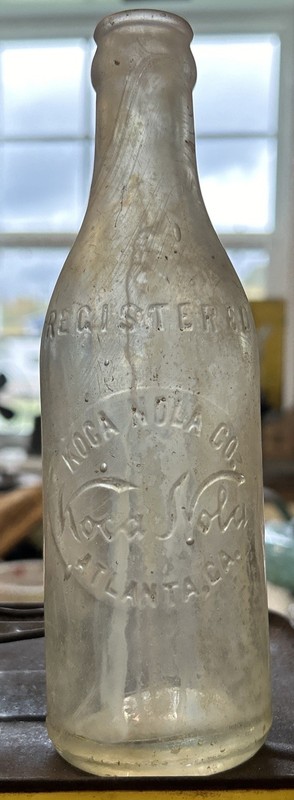 Vintage “Koca Nola” Soda Bottle Atlanta, GA Approx 1907 