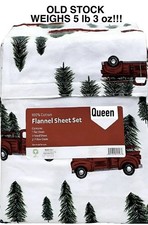 Cotton Flannel Sheet Set Deep Pockets Breathable Warm 170 GSM Cozy Soft Queen
