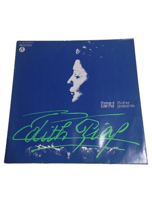 Edith Piaf Portrait 25 Hits Doppel LP Vinyl Album Chanson Klassiker
