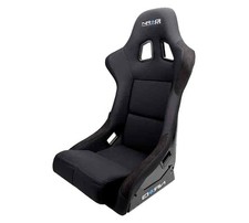 Nrg Innovations Fiber Glass Medium Bucket Seat Black
