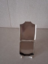 VINTAGE STERLING SILVER VESTA CASE (BIRMINGHAM 1929)