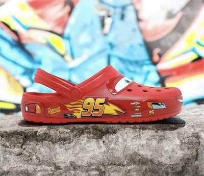 Crocs Lighting McQueen 4m Men s - 6 Women s Light Up Limited Edition.   NWT.