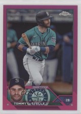 2023 Topps Chrome Update Magenta Refractor 390/399 Tommy La Stella #USC25 0xi8