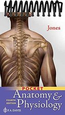 Pocket Anatomy & Physiology - Spiral-bound, by Jones Shirley A. - Very Good