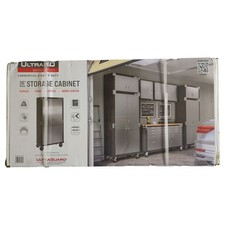 Seville Classics UltraHD Storage Cabinet, 36" W x 18" D x 72" H, 20143, Graphite